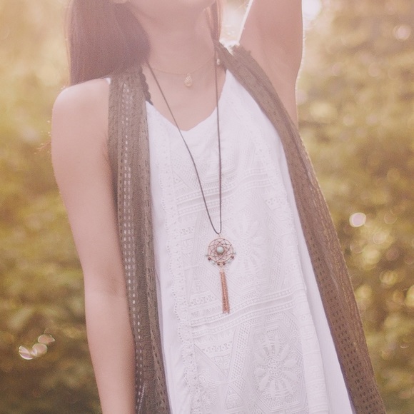 Thin Flowy Dress - Picture 9 of 9